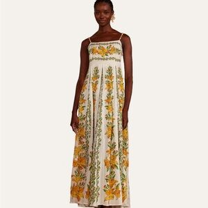 NWT Off white tropical lightness dress